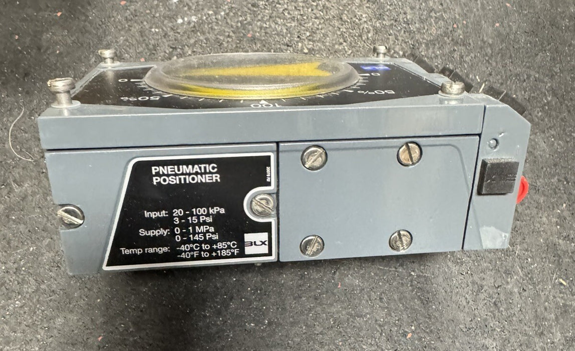 NEW V100P-D1-90-A-C1 BLX / VAC V100P PNUEMATIC POSITIONER 3-15 PSI INPUT 100001