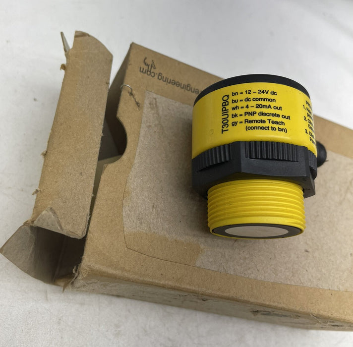 NEW BANNER ENGINEERING T30UIPBQ U-GAGE NNB