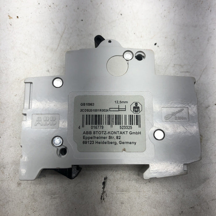 GB10963 / 2CDS251001R0024 S201 ABB CIRCUIT BREAKER