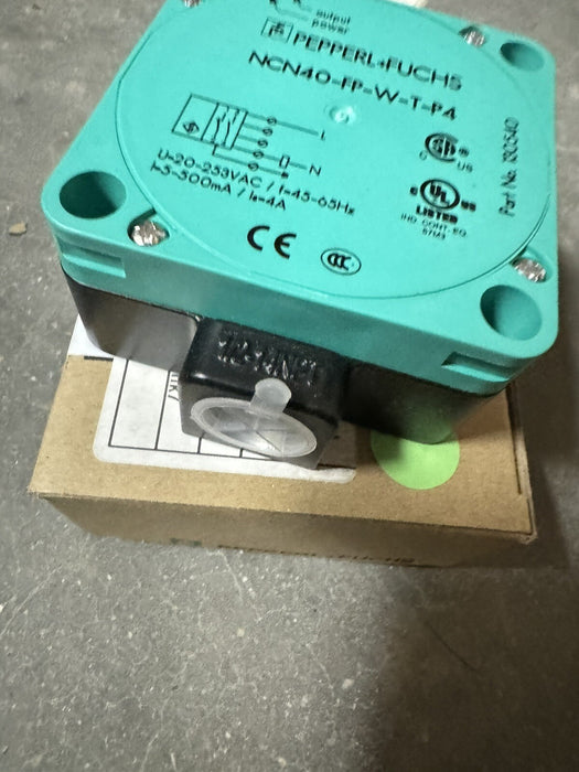 PEFU NCN40-FP-W-T-P4 NEW PEPPERL&FUCHS  PROX SWITCH PEFUNC NCN40
