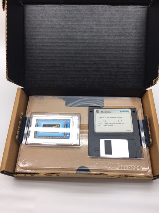 New Allen Bradley 1784-PCC /B 1784PCC CONTROLNET PCMCIA COMM Card And Cable