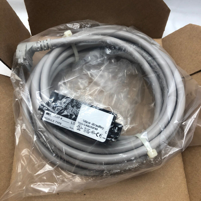 NEW 1492-CAB050F69 ALLEN BRADLEY 1492CAB050F69 1769-IA8I PRE-WIRED DIGITAL CABLE
