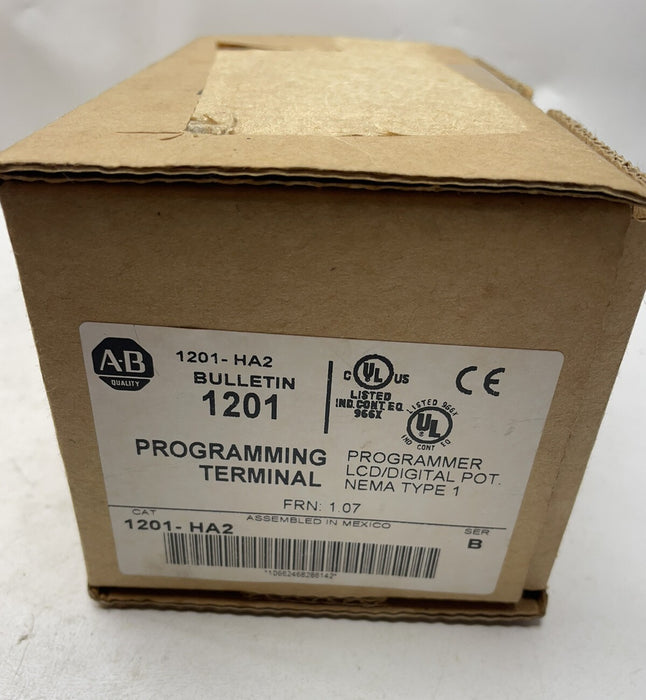 NEW 1201-HA2 AB PROGRAMMING TERMINAL  HIM ALLEN BRADLEY NIB ROCKWELL