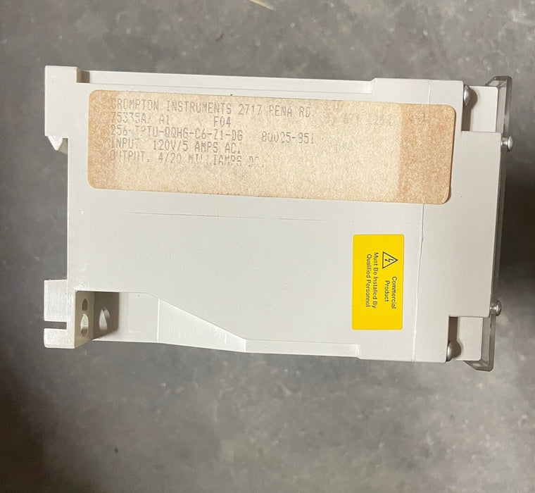 256-TPTU-00H6-C6-Z1-D6 NEW PALADIN CRPMPTON INSTRUMENTS PHASE ANGLE TRANSDUCER