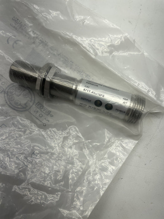 NEW FACTORY SEALED ALLEN BRADLEY 871T-A5J18FE SERIES A INDUCTIVE PROX SENSOR