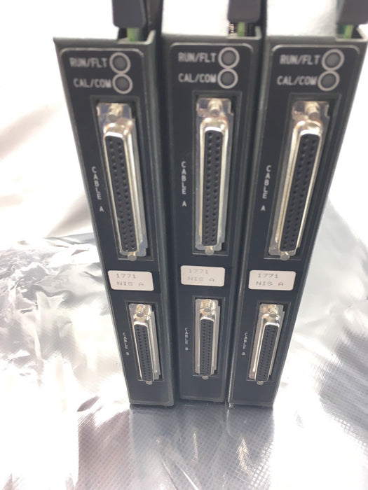 qty 1 Allen Bradley 1771-NIS A  Input Module 8 Point Analog High Res 1771-NIS/A