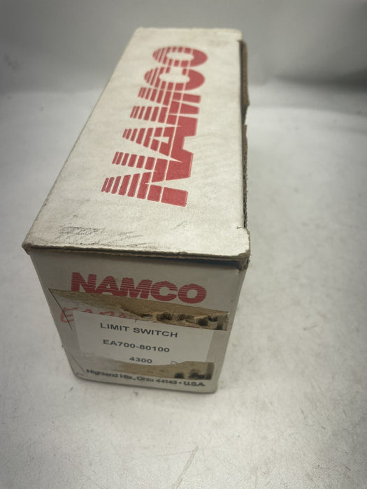 EA700 NEW NAMCO LIMIT SWITCH 4 N.O  CONTACT CW/CCW SNAP-LOCK EA700-80100