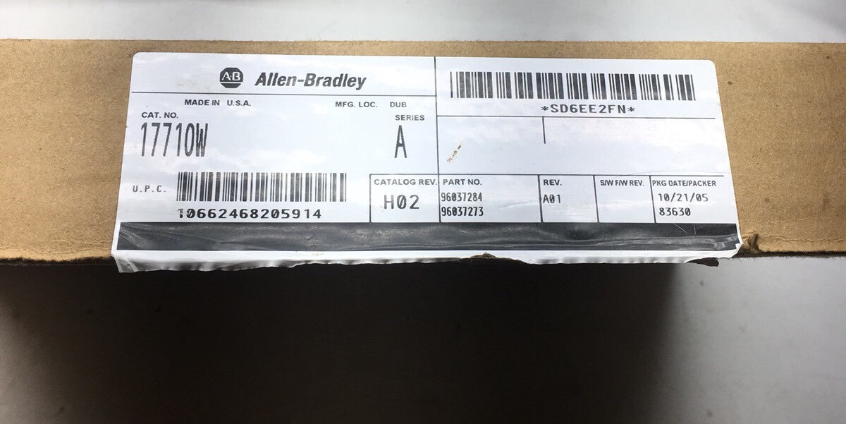 ALLEN BRADLEY 1771-OW SER A OUTPUT MODULE NEW IN BOX 1771OW NIB