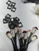 52PC NEW 1050A4 120 VAC PILOT LIGHT LAMPS W/ FLYING LEADS CLEAR WHITE RED GREEN