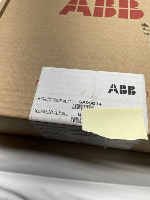 NEW SEALED ABB SPDS014 HR 16 CHANNEL DIGITAL OUTPUT MODULE OPEN COLLECTOR