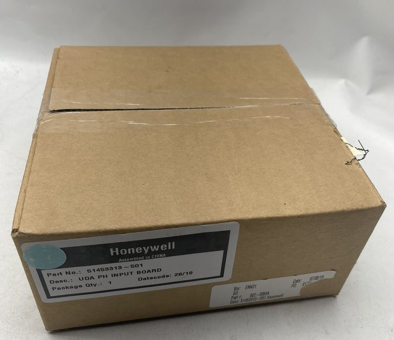 NEW SEALED 2019 HONEYWELL UDA PH INPUT BOARD SPARE PART NO. 51453313-501