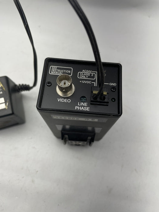 NEW OUT OF BOX BASS ELECTRONICS BE-101 CCTV CAMERA W/ BE-12PS