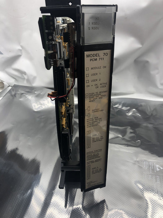 GE FANUC / HONEYWELL CPU IC697PCM711 SERIES 90-70 PROGRAMMABLE COPROCESSOR COMM