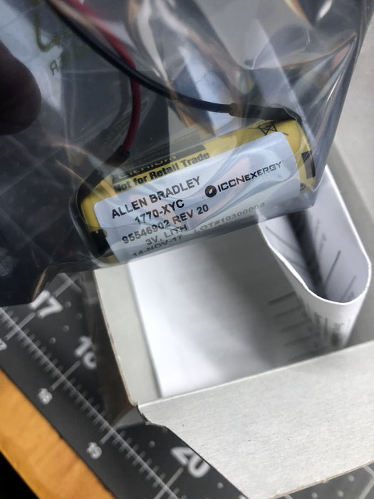 NEW 2018 1770-XYC 1785-LXX PLC-5  BATTERY ALLEN BRADLEY PLC BACKUP BATTERY