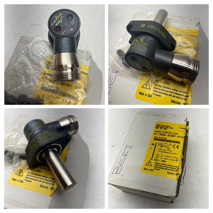 NEW TURCK INDUCT CYLINDER POSITION SENSOR BI 2-CRS343-ADZ30X2-B113/S34 4271493