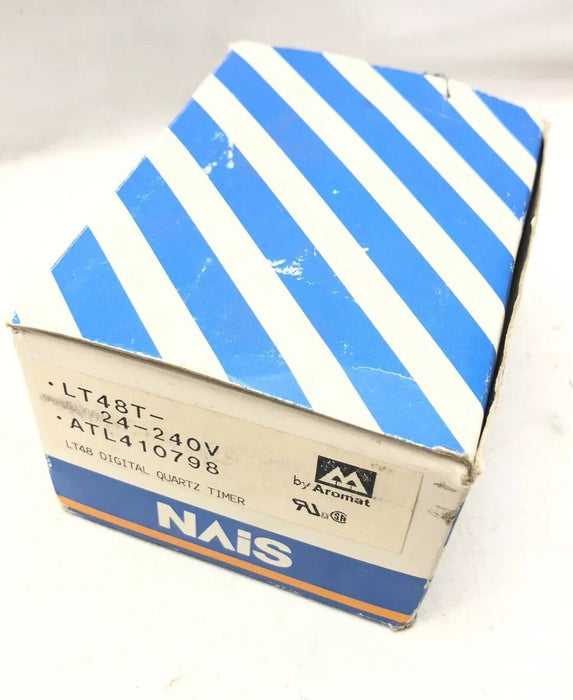 NEW LT48T-24-240V LT48 DIGITAL QUARTZ TIMER NAIS BY AROMAT ATL410798 ATL4107