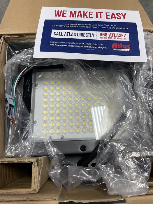 MODEL PFL2G NEW 480V ATLAS LED OPTIC FLOOD LIGHT TRUNNION MOUNT