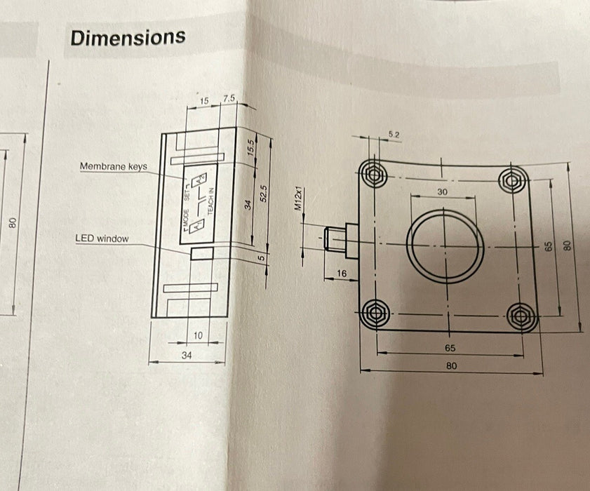 NEW PEPPERL + FUCHS UB4000-F42-U-V15 134004 ULTRASONIC PROX SWITCH UB4000 PEFUNC