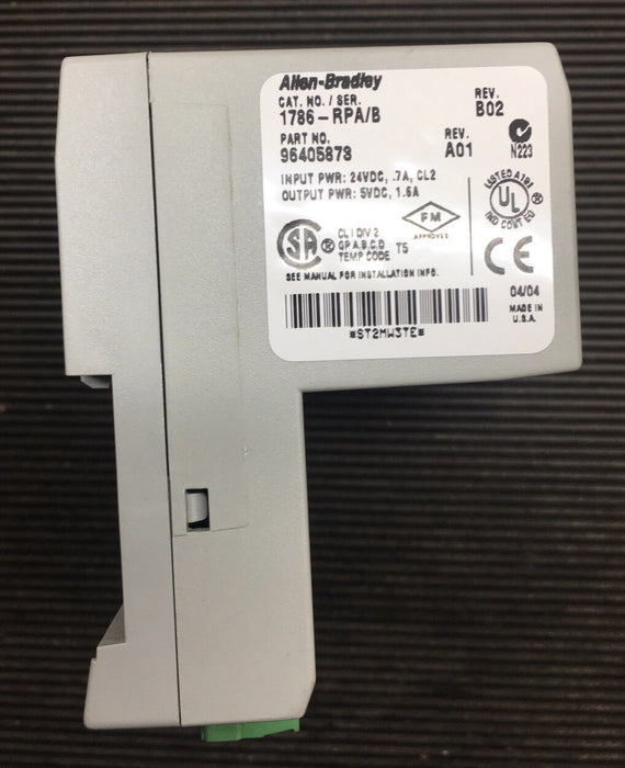 ALLEN BRADLEY CONTROLNET 1786-RPA SER B REPEATER ADAPTER