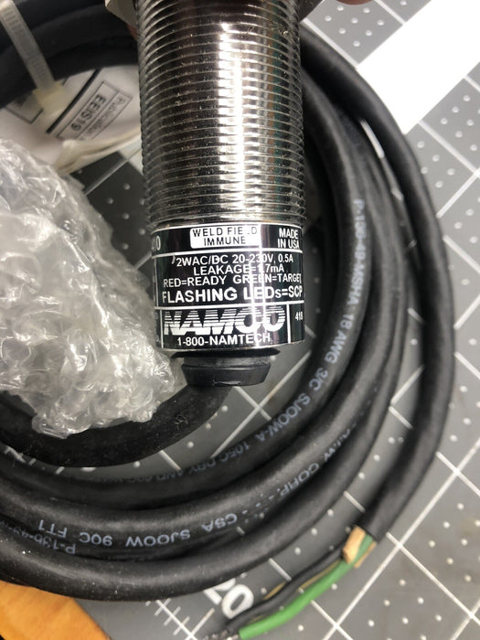 NAMCO / DANAHER CONTROLS EE530-74410 PXSW 30mm LONG, 2-220VAC , CBL N.O UNSHD