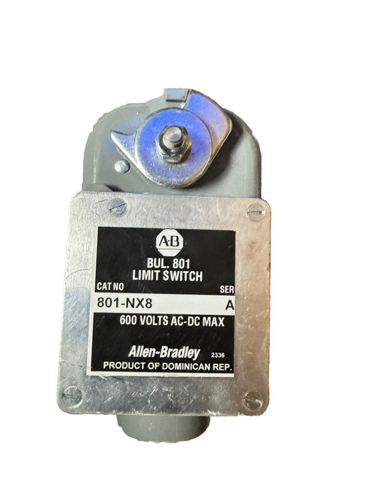 NEW 801-NX8 ALLEN BRADLEY  Snap Limit Switch