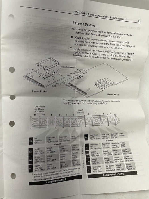 1336F-LA5 NEW  ALLEN BRADLEY 1336 PLUS II VFD DRIVE ISOLATED PULSE INPUT/OUTPUT
