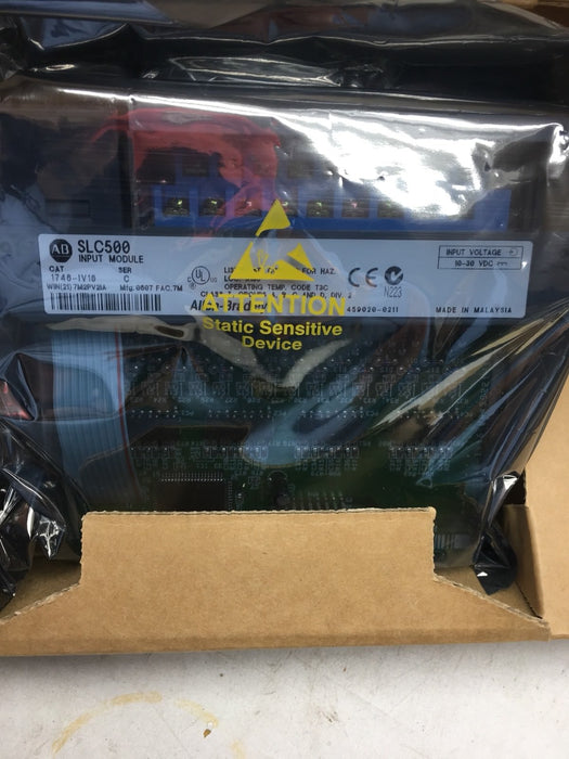 NEW 1746-IV16 /C Allen Bradley SLC 500 DC 16 point Input Module NIB 1746-IV16C