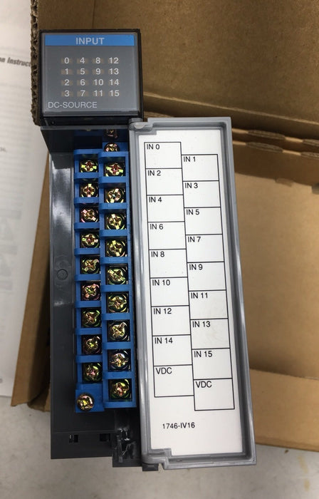 NEW 1746-IV16 /C Allen Bradley SLC 500 DC 16 point Input Module NIB 1746-IV16C
