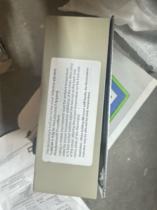 NEW PENN T25A-1C  THERMOSTAT 2 STAGE ROOM THERMOSTAT 40-90 DEG F