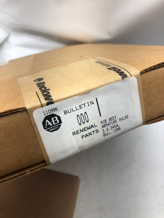 NEW SEALED 1395 PCB ASSY ARMATURE PULSE 3.6-345 ALLEN BRADLY DC  DRIVE SP-110996