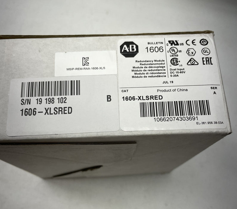 NEW ALLEN BRADLEY 1606-XLSRED REDUNDANCY MODULE