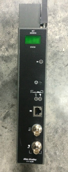 1771-ACNR /B Allen Bradley PLC 5 CNET Remote I/O Adapter 1771ACNR