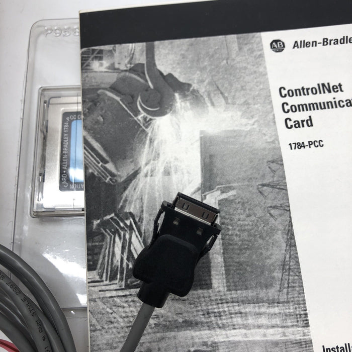NEW ALLEN-BRADLEY 1784PCC SER B CONTROLNET COMMUNICATION CARD PCMCIA CARD NIB