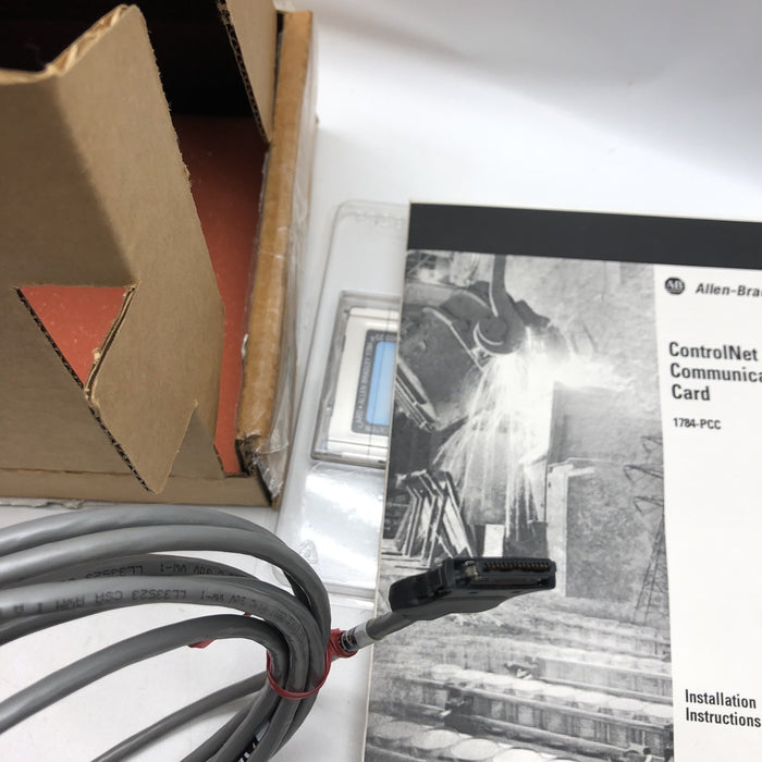 NEW ALLEN-BRADLEY 1784PCC SER B CONTROLNET COMMUNICATION CARD PCMCIA CARD NIB