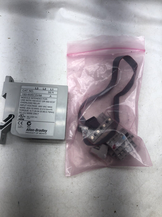 ALLEN BRADLEY NEW 193-NVEC5VIM SER A VOLTAGE INPUT MODULE E3 PLUS