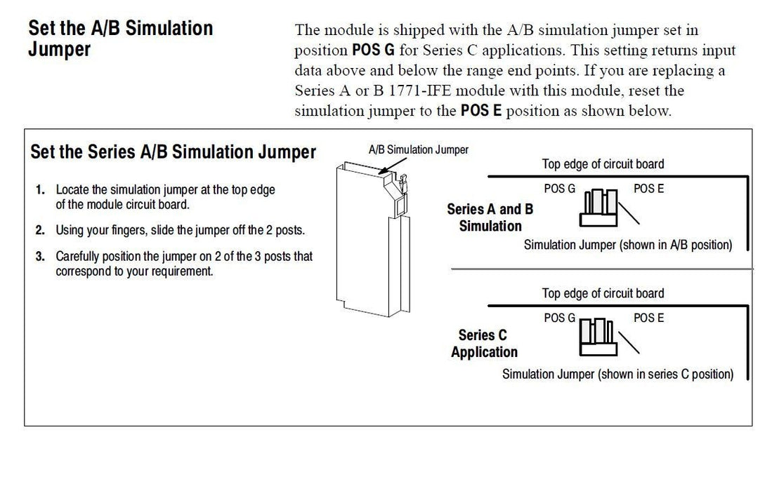 1771-IFE Ser C analog Allen Bradley 1771-lFE/C completely tested IFE 1771