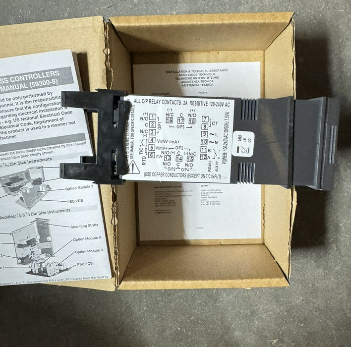 P6101 WEST 6101 2210002 CONTROLLER RTD INPUT RELAY OUTPUT NIB P6101Z2210002 PID