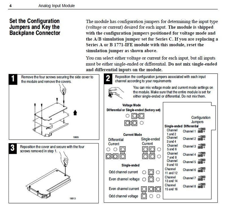 1771-IFE Ser C analog Allen Bradley 1771-lFE/C completely tested IFE 1771