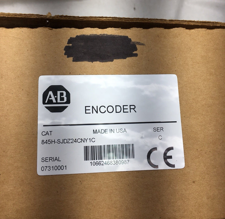 NEW 845H ALLEN-BRADLEY OPTICAL ENCODER 845H-SJDZ24CNY1C