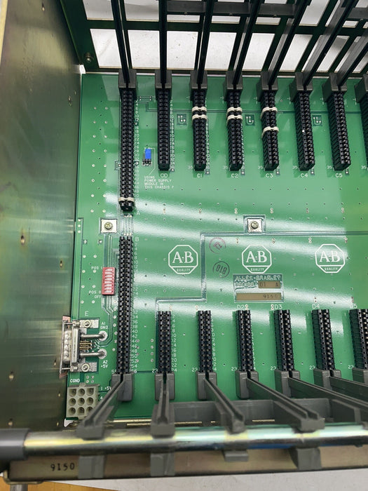 LOT OF 3 USED 1771-A2B 8 SLOT I/O RACK PLC-5