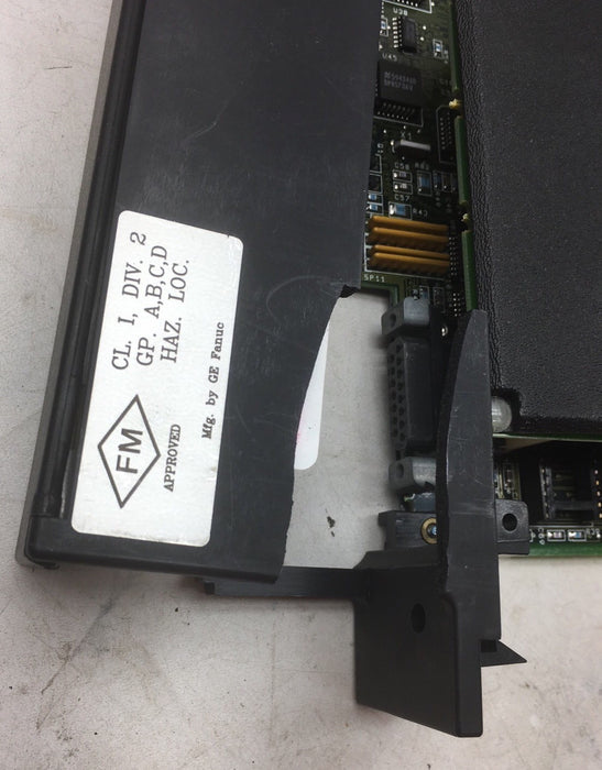 GE FANUC / HONEYWELL CPU IC697CPU771S W/ IC697MEM713B BROKEN PLASTIC READ!