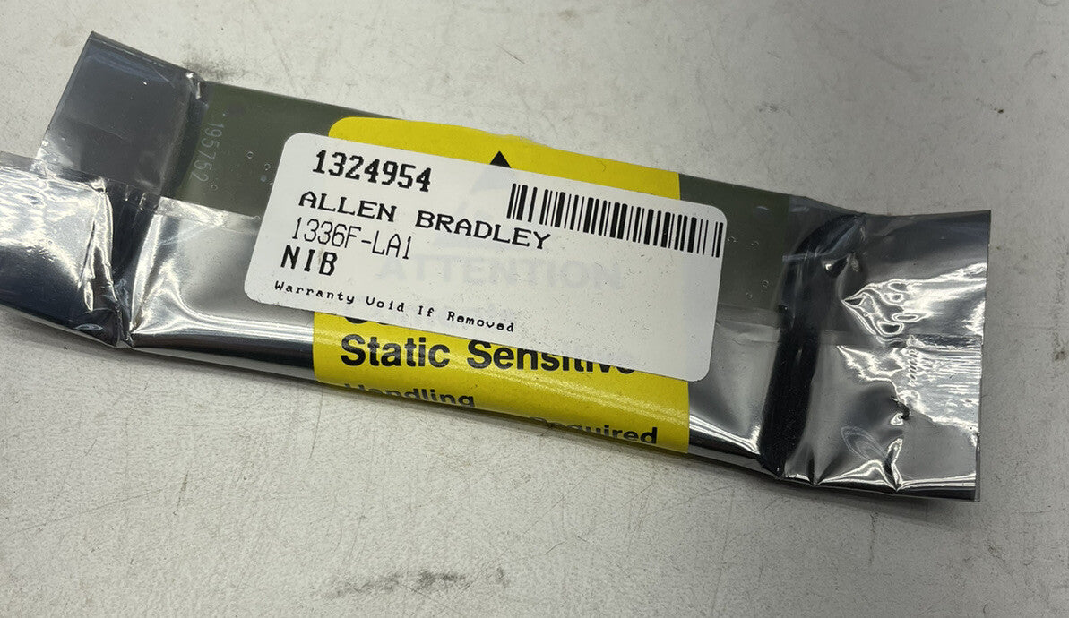 ALLEN BRADLEY 1336F-LA1 ANALOG I/O 1336 PLUS II VFD DRIVE SINGLE ENDED