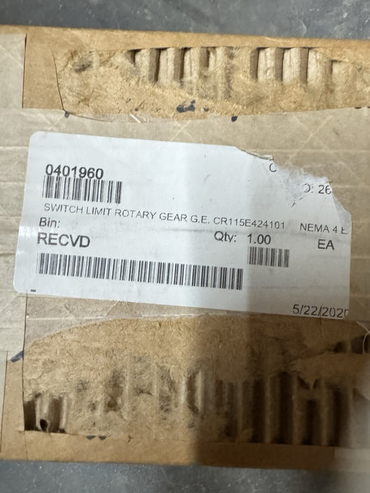 GENERAL ELECTRIC CR115E424101 / CR115E424101 CRANE HOIST LIMIT SWITCH 111 TO 1