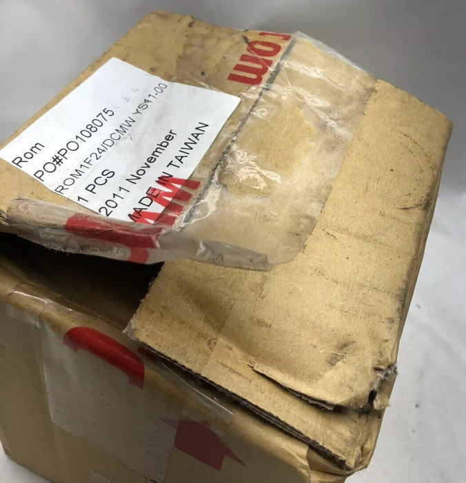 ROM-1 NEW SEALED ROTORK ROM1 24 VDC ACTUATOR ROM1F24 YS11-00 ROM-1F24 controls