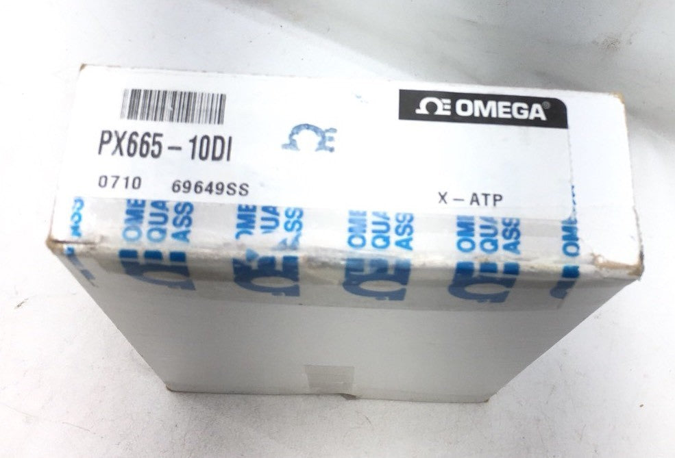 NEW OMEGA PX665-10DI 4-20ma OUTPUT 0 -10 INH2O DIFF PRESSURE TRANSDUCER NIB