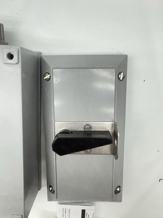 MISSING CONTACTOR  NSSC D22 EATON CROUSE HINDS  KRYDON FIBERGLASS ENC 3/4"