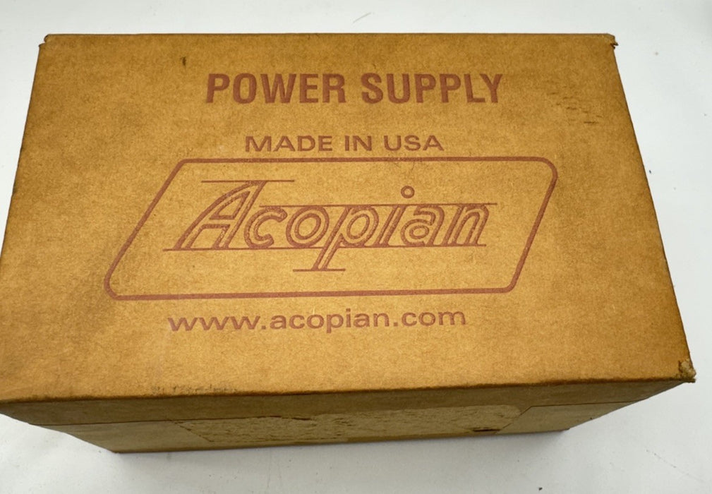 NEW ACOPIAN 24J75 POWER SUPPLY