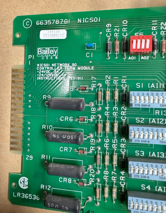 NEW ABB NTCS01 INFI-NET Termination Unit