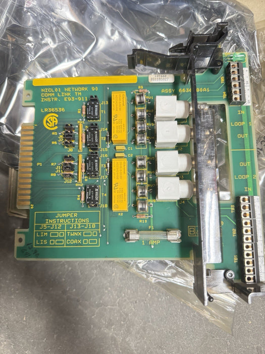 NEW BAILEY INFI90 NICL01 ETHERNET & COMMUNICATION TERMINATION MODULE