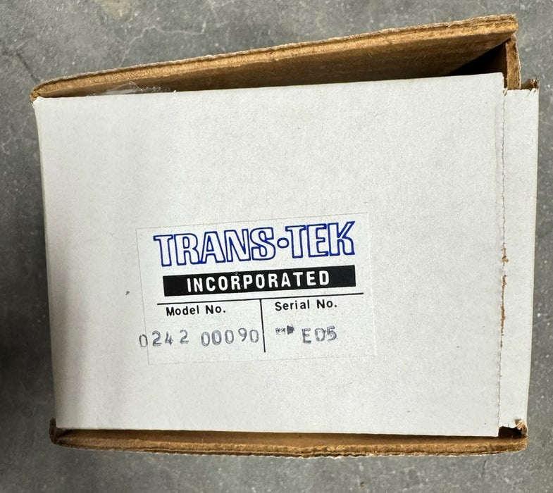 NEW TRANS-TEK 0242-0090 SERIES 240 GENERAL PURPOSE DC LVDT RANGE +/- .25"